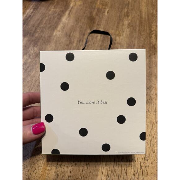 kate spade new york x Target - Green Floral Linear Earrings Limited Edition - Picture 2 of 3